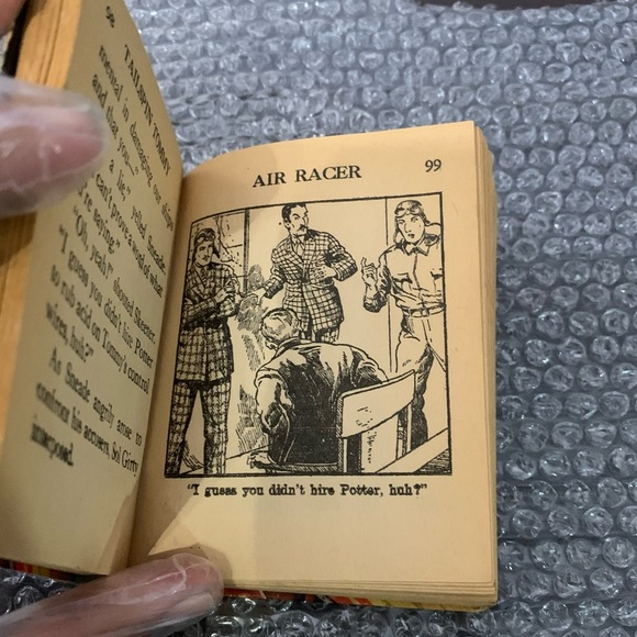 Saalfield 1183 Tailspin Tommy Air Racer Hardcover Book 1940 Vintage Comic Rare - Picture 5 of 5